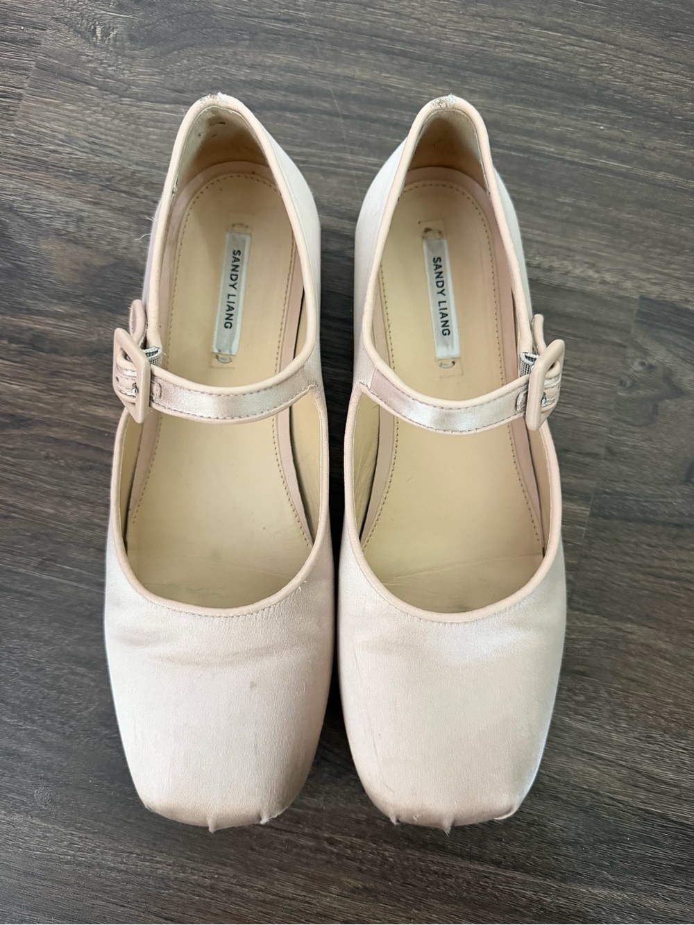 SANDY LIANG POINTE BALLET FLATS - SIZE 41
